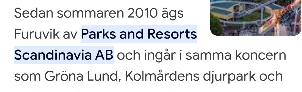 #grönalund och #furuviksparken ägs av Parks and Resorts Scandinavia AB. Först skjuter man apor med hagelgevär och därefter tillåts invandrargäng trakassera barnfamiljer. Det går bra nu #ParksandResorts!