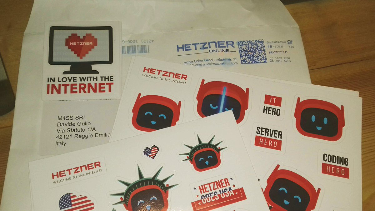 Thanks to our partner <a href="/Hetzner_Online/">Hetzner</a> for supporting the core S451 infrastructure. 
<a href="/M4SS_Tweets/">M4SS</a>