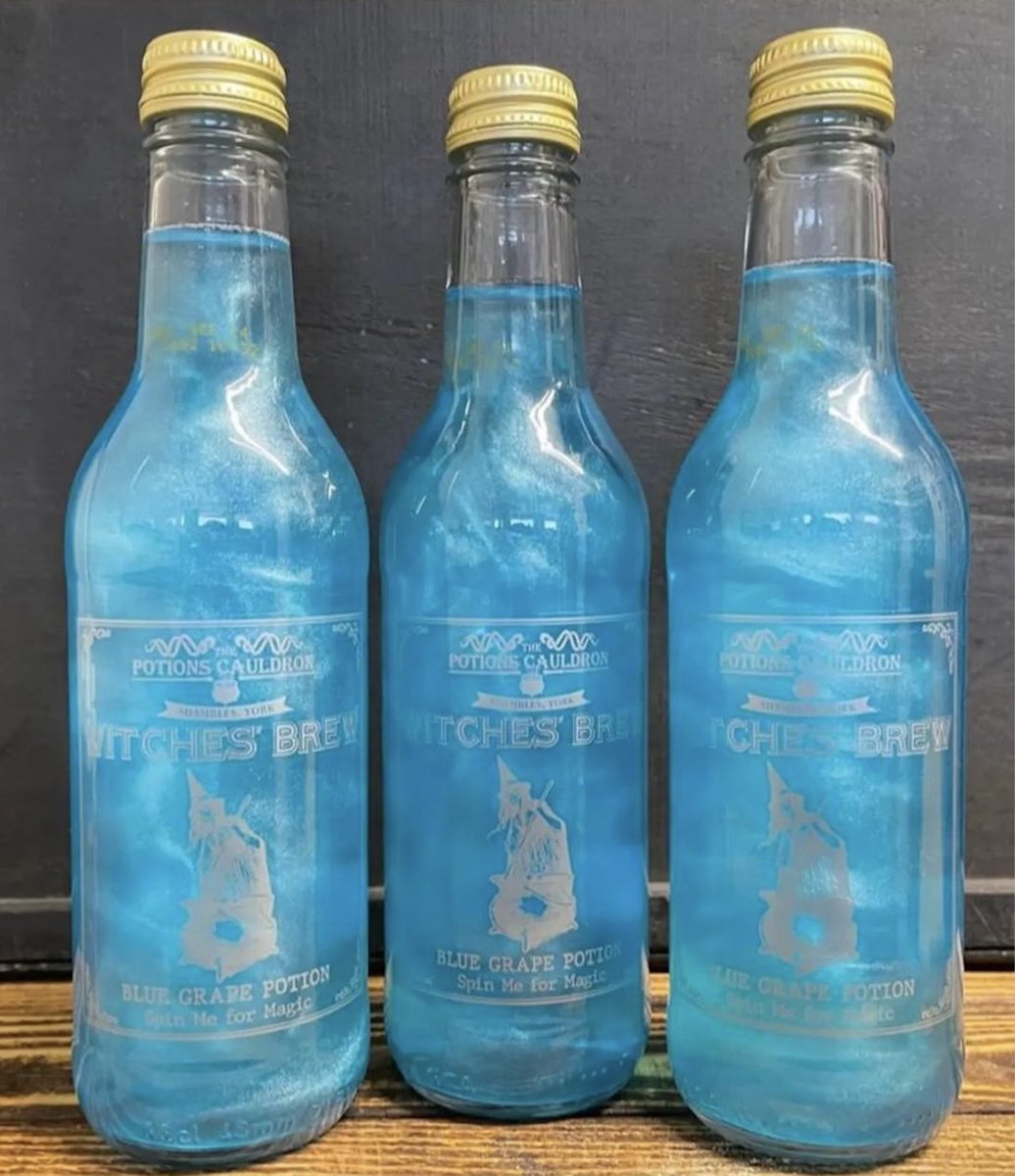 Merlin's Beard! The Hole in Wand has a new magical potion brewing! Witches' Brew Blue Grape! We can't wait to try it for ourselves at Team Coppergate HQ! <a href="/holeinwand/">The Hole In Wand</a> #CoppergateYork theholeinwand.com