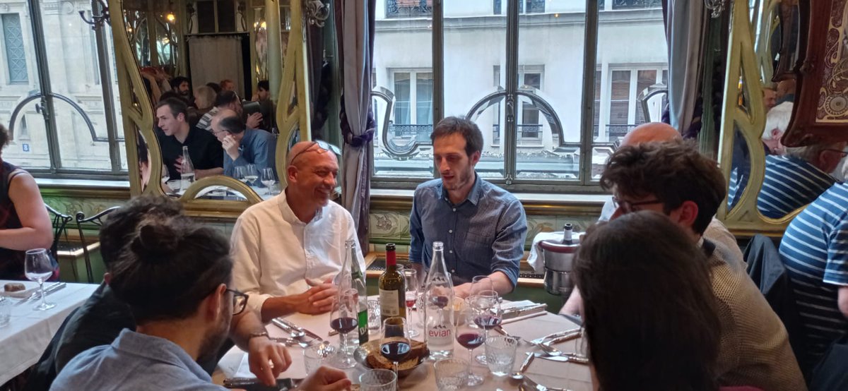 qcd_evolution's tweet photo. The conference dinner is always an opportunity to network at QCD Evolution https://t.co/OaU6La5mYr