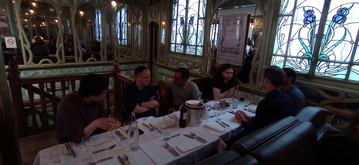 qcd_evolution's tweet photo. The conference dinner is always an opportunity to network at QCD Evolution https://t.co/OaU6La5mYr