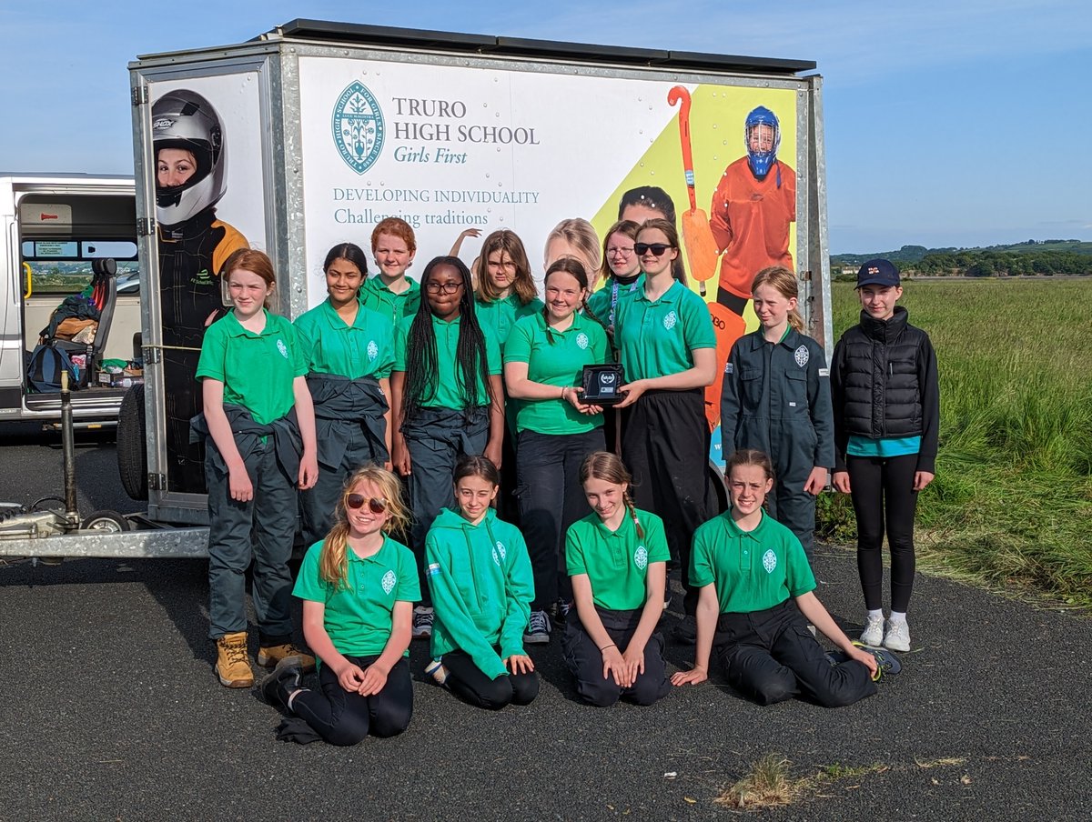 Well done to our Greenpower Team who had a brilliant race last weekend at the RMB Chivenor Heat in North Devon. We are delighted to report that the ‘Green Goddess’ came in 4th place in its race, thanks to the girls’ excellent engineering and driving skills.