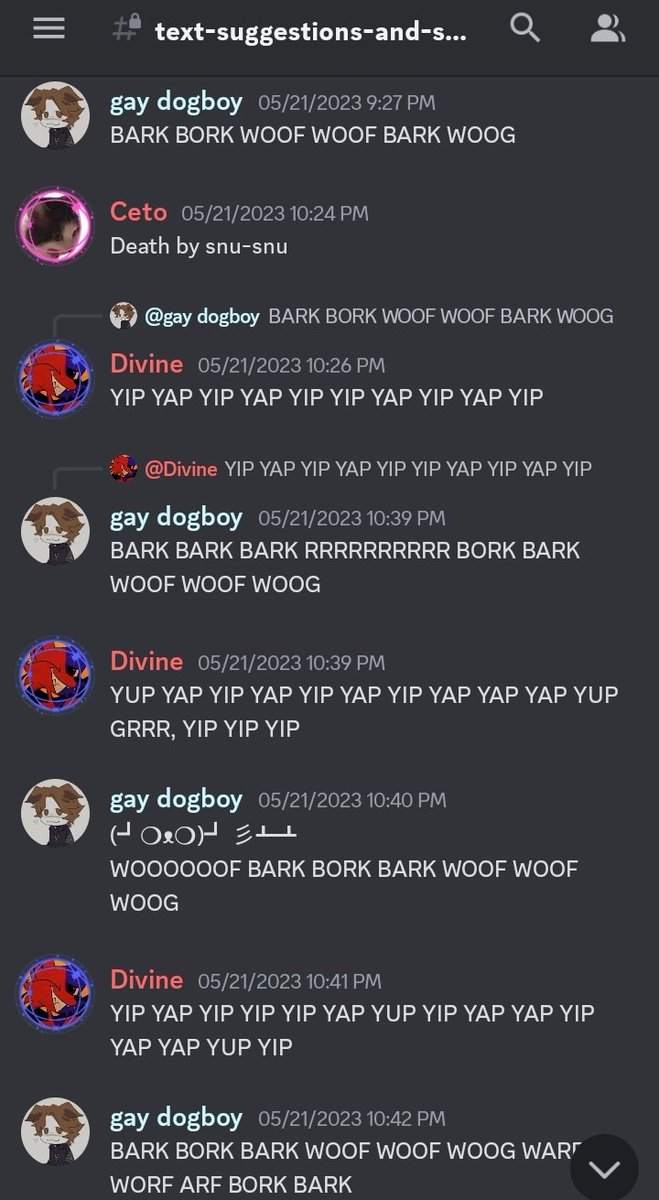 Gay Sex on Twitter "never join the gay sex discord dawg"