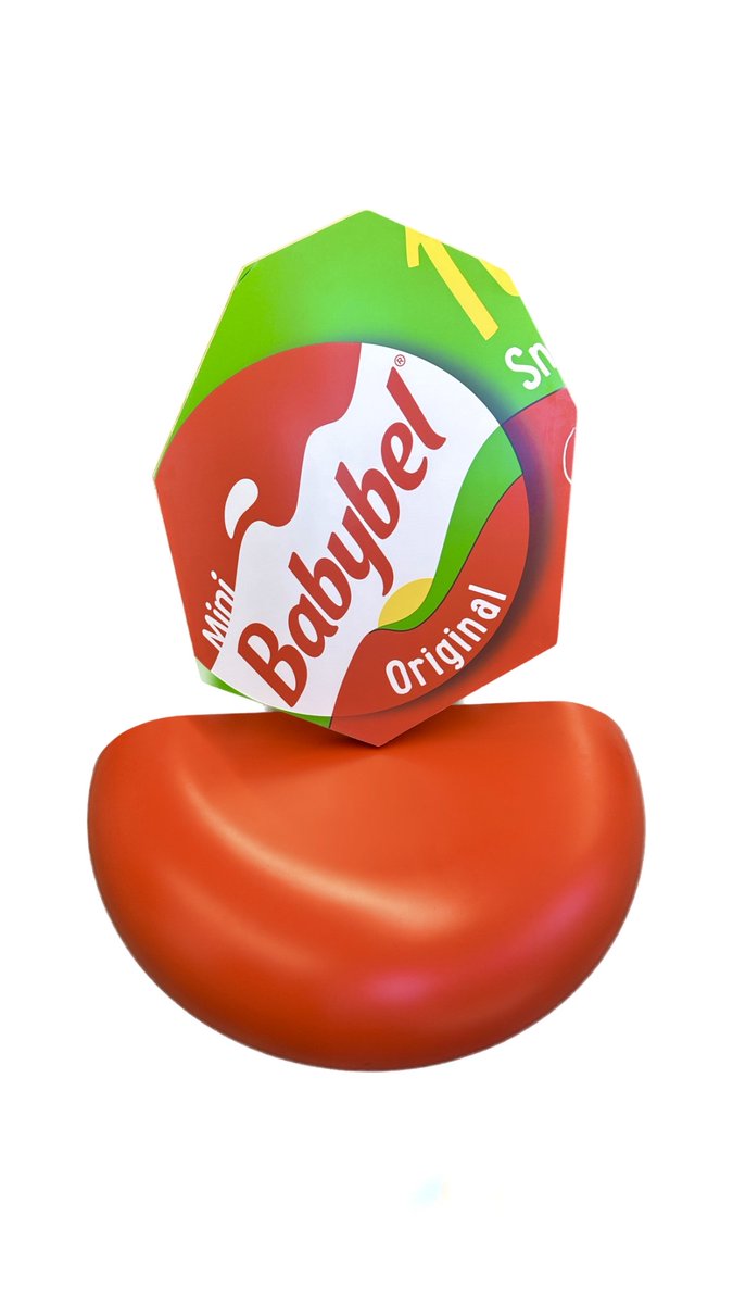If you like that blue couch you're going to lose it over this Babybel chair 🤯
