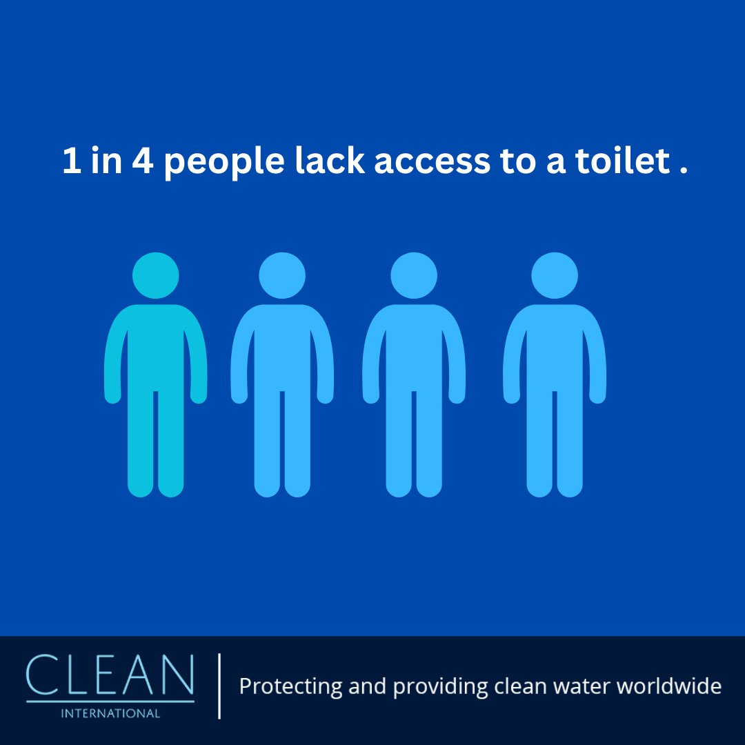 Today, billions of people lack access to a toilet. People have the opportunity to protect their families from the spread of disease and experience the health and safety of a private facility when they have a toilet at home. Together we can help! cleaninternational.org/donate/.