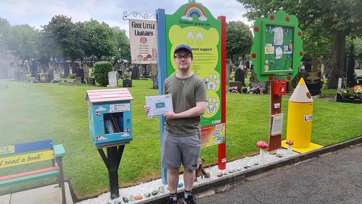Thursdays #festivaloflibraries Look for a book  done! We have been to lots of libraries, little libraries and green spaces, and one sporting location. If you have  found a book, don't forget to let us know. 
#ReadMCR @MCRCityofLit
@MancLibraries @parks_great @Southmanctrail