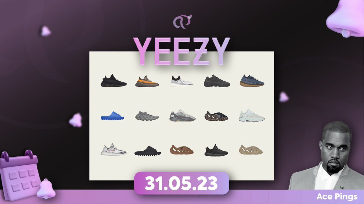 Adidas have Officially Announced the continuance in sales of YEEZY Footwear 🤩

Releases are set to start 31•05•23 - Only existing products will be available 

Who’s ready? 🔥

Join AcePings today - Link in bio

#adidas #yeezy #release #upcoming #ukcookgroup #kanyewest