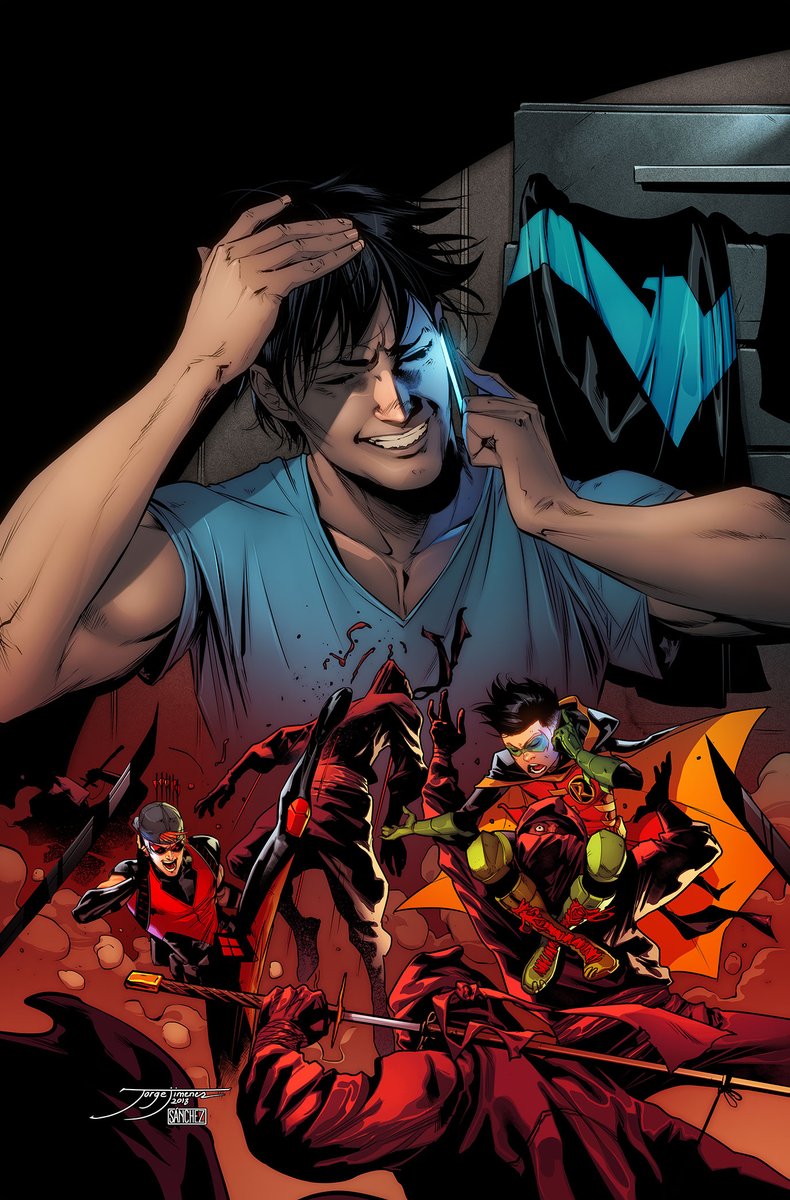 NIGHTWING covers I did some years ago.. <a href="/loquesunalex/">Alejandro Sánchez</a> colors ;)