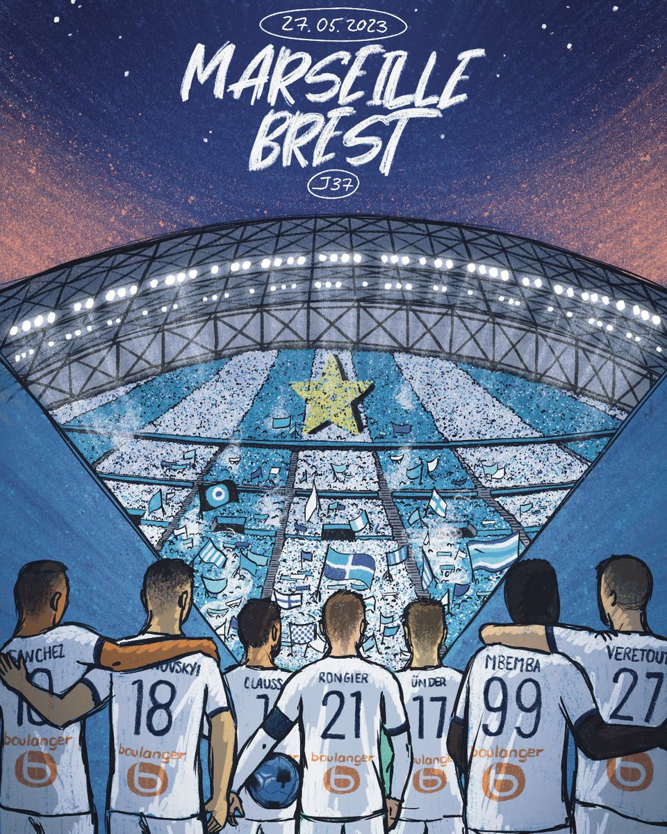 OM_Officiel's tweet photo. 𝙅𝙊𝙐𝙍 𝘿𝙀 𝙈𝘼𝙏𝘾𝙃 ⚡️#OMSB29

Dernier match à l’@orangevelodrome de la saison, 𝒏𝒐𝒔 𝑶𝒍𝒚𝒎𝒑𝒊𝒆𝒏𝒔 reçoivent Brest à 21H pour le compte de la 3️⃣7️⃣ ème journée de @Ligue1UberEats 👊

👤 Stéphanie Frappart https://t.co/xgjg4YHdju