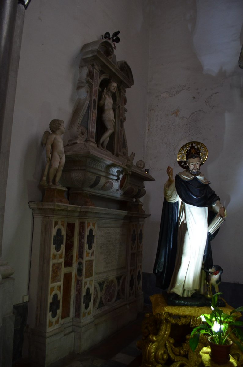 FedericoLaSala's tweet photo. A #Napoli, in san #DomenicoMaggiore, la #memoria di due giureconsulti (da #Contursi, come G. A. #Pepi - #Piperone): un monumento sepolcrale del 1580, in onore di Bartolomeo e Girolamo Pepi (nella #Cappella della #MadonnadellaNeve) @UniSalerno @AurelioMusi https://t.co/gD6qjrXope https://t.co/oFJjfGoUPF