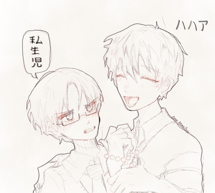 #TeruAkane 大好きなカップルを上下に描きます:3!