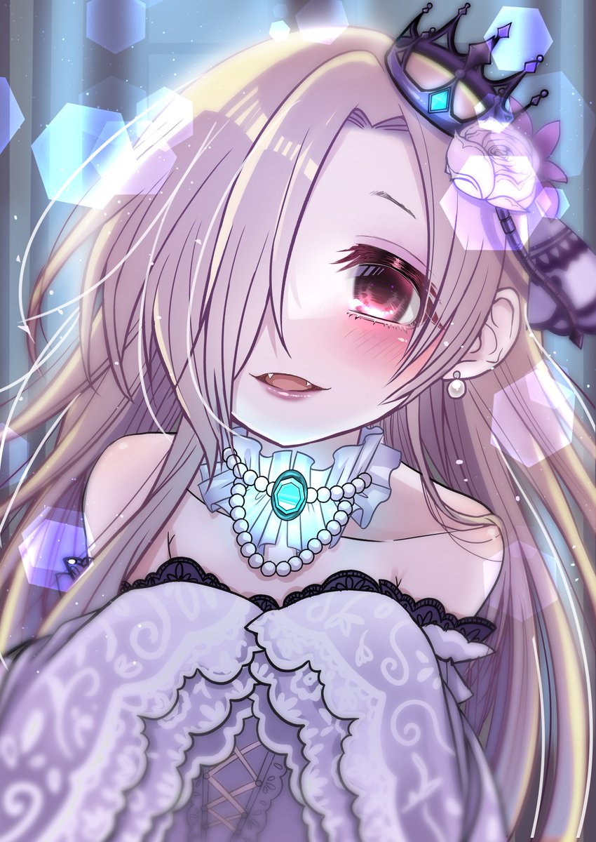 白坂小梅 「ホーンテッド・ブライド復刻おめでとうございます!!!!!! いいぞ・・・・・!!」|鎖骨＠次はMBFのイラスト
