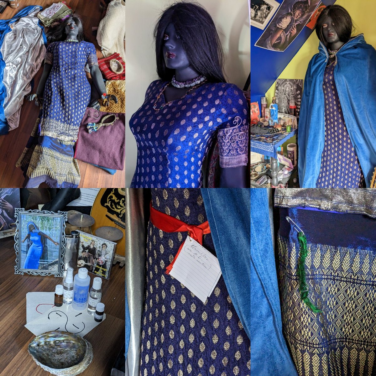JohnHuculiak's tweet photo. Highlights from yesterday's feast day preparations for @KaliSaraHamON A full day's work!🙏 #May_we_all_earn_our_luck #Feast_Day #may_24 #Healing_and_Clarity #Great_Work #espiritismo #salvesantasara #Santa_Sara_e_Kali_Cigana #Saint_Sara_la_Kali #Saint_Sara_e_Kali #KaliSara #Axè!🙏 https://t.co/NFwwQ0eBNK