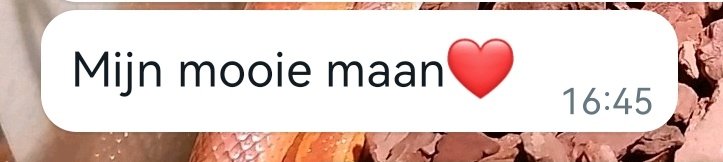 I will cry immediately