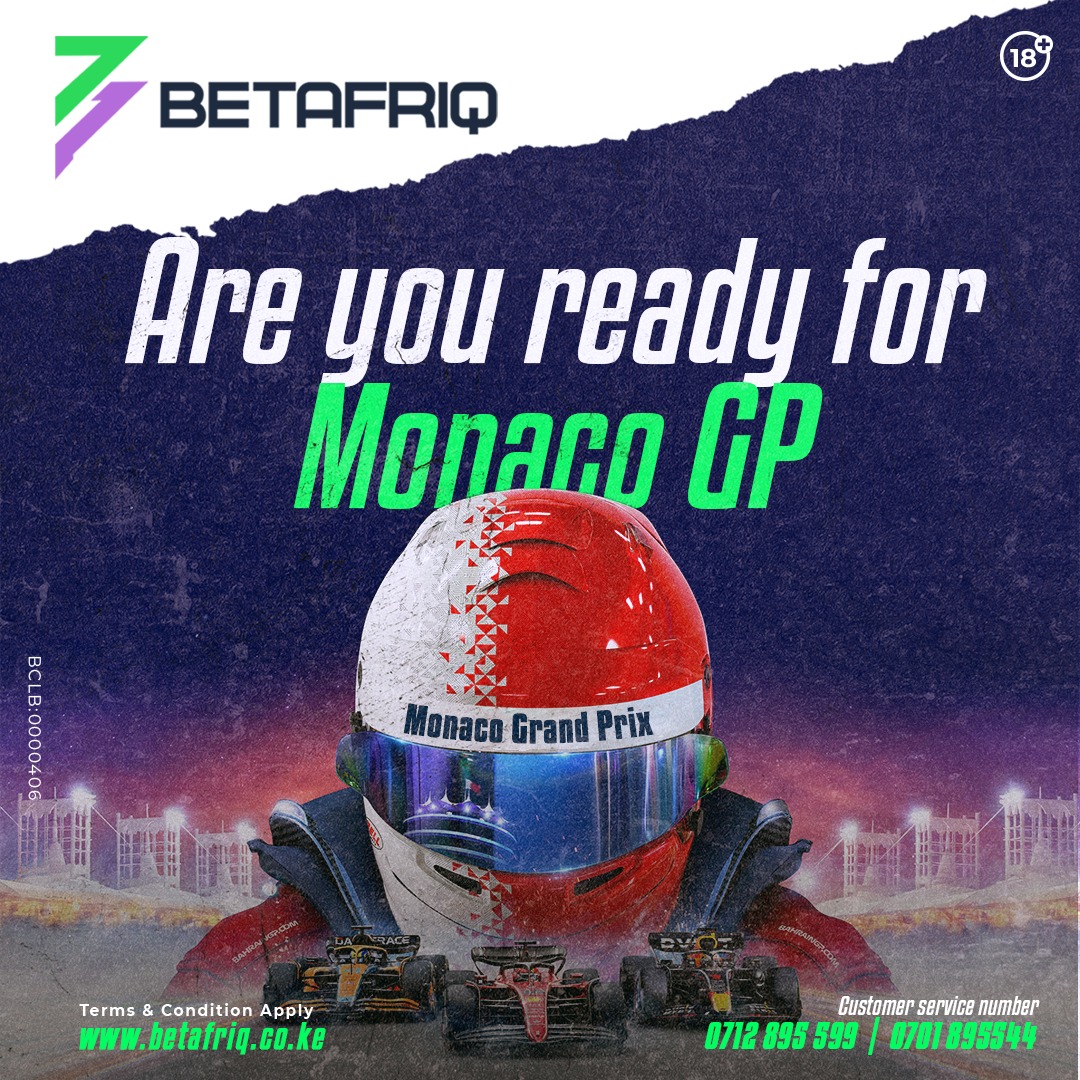 🏎💨 The Monaco GP is back!

A high-octane action at the Circuit de Monaco as drivers fight for starting positions. ⚔️

➡️ Who are you rooting for? 😎

BOOSTED ODDS🔥 only on 📲 betafriq.co.ke
#F1Monaco #RaceWeekend