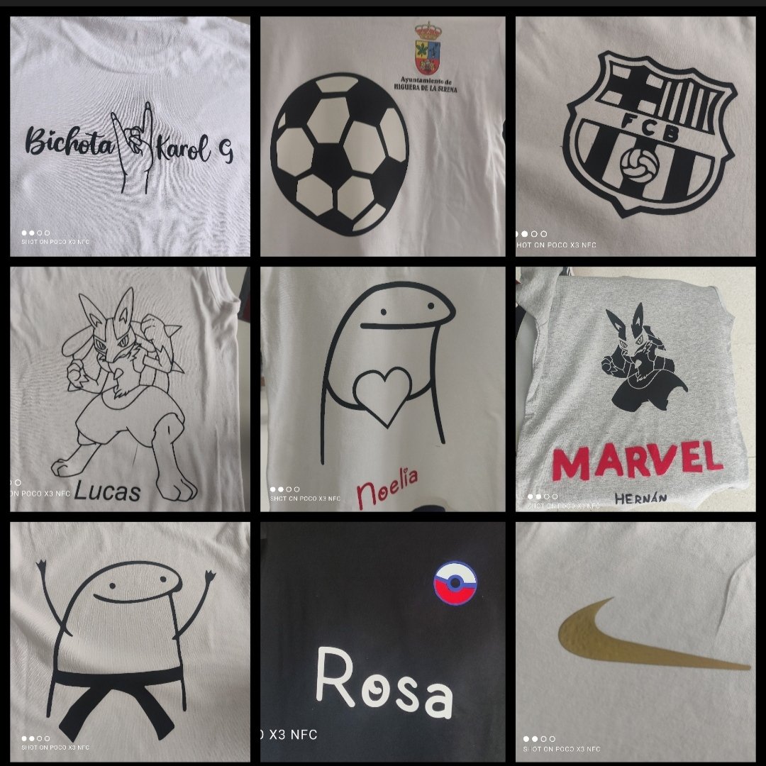 MarMorilloM's tweet photo. ODS 12. Producción y Consumo Responsable. Reutilizamos camisetas en desuso y las decoramos a nuestro gusto. Mostramos algunos diseños en vinilo. 
¡ Seguimos!
#Caminantenohayplanbniplanetac
#Proyectodeinnovación
#Higueradelaserena #Retamaldellerena https://t.co/Sybzauf3VC