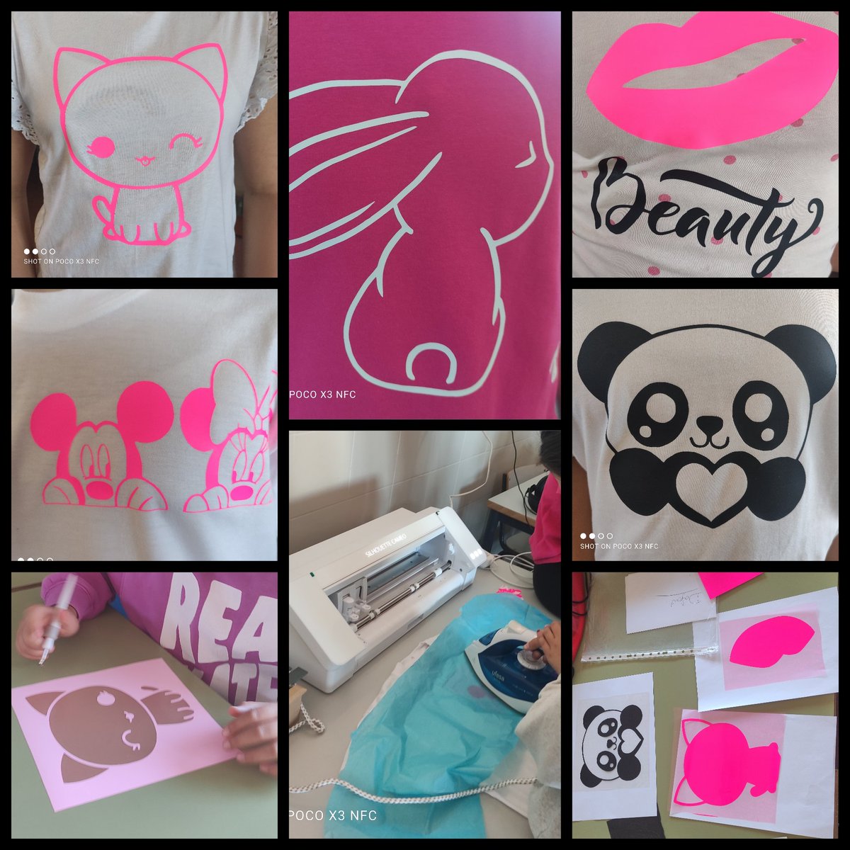 MarMorilloM's tweet photo. ODS 12. Producción y Consumo Responsable. Reutilizamos camisetas en desuso y las decoramos a nuestro gusto. Mostramos algunos diseños en vinilo. 
¡ Seguimos!
#Caminantenohayplanbniplanetac
#Proyectodeinnovación
#Higueradelaserena #Retamaldellerena https://t.co/Sybzauf3VC