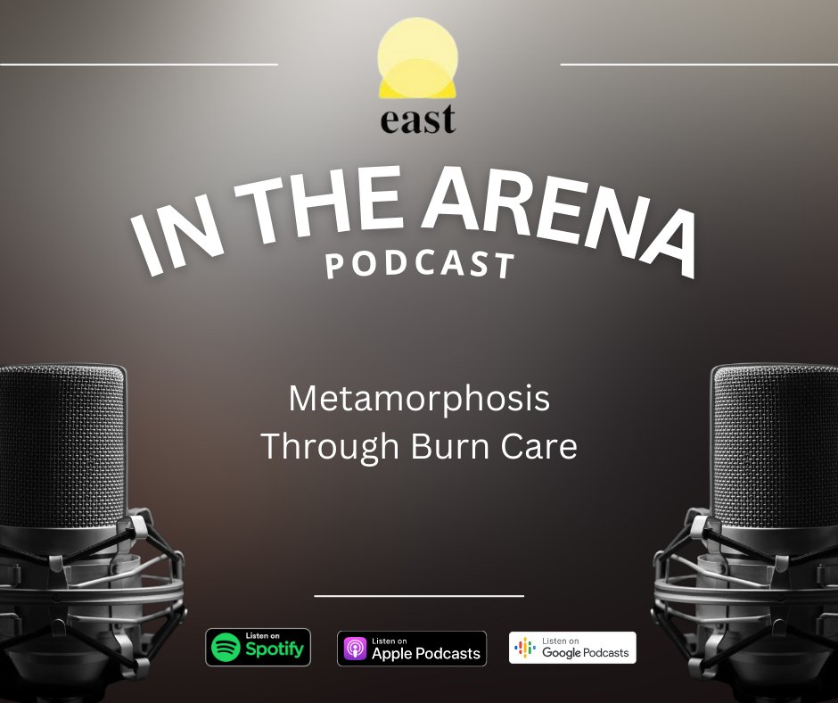 Looking to learn more about rural burn care? Want to engage in telehealth? Do you like giraffes? Chk out #EASTInTheArena w/ Dr. Irma Fleming of @UofUBurnCenter on all things teleburn! @smuramed  @JeremyHLevin Listen here: bit.ly/43kUtrW

#surgtwitter #medtwitter