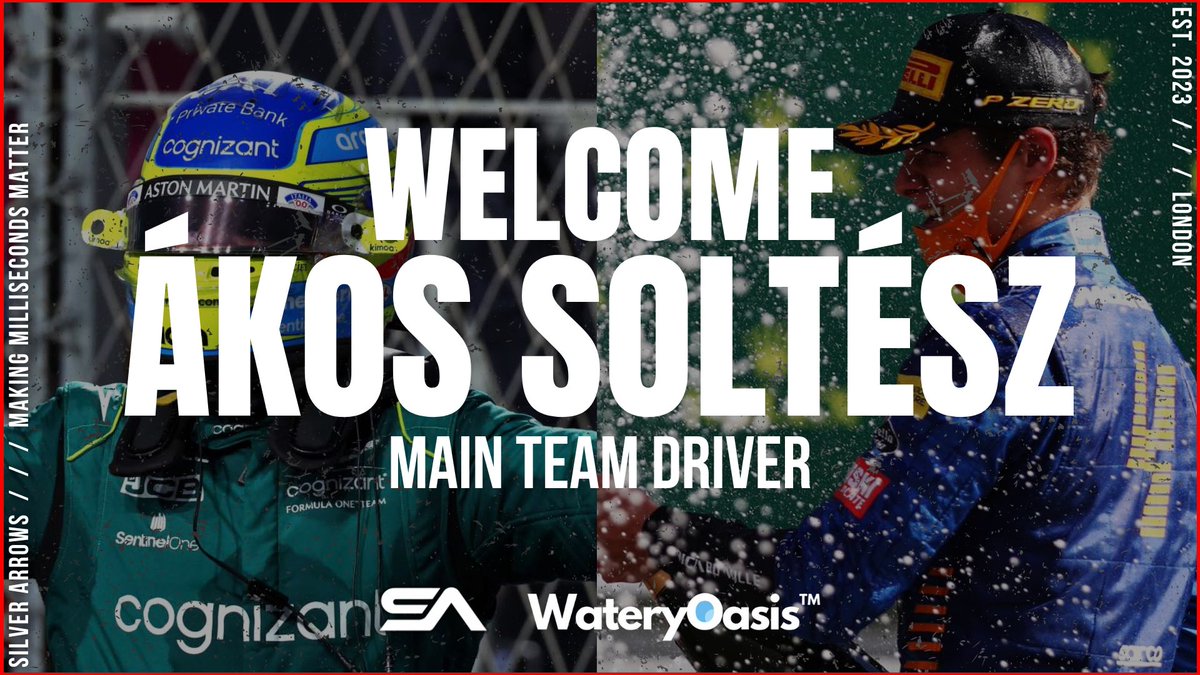 🚨 ANNOUNCEMENT 🚨

We are phenomenally pleased to welcome <a href="/akossoltesz21/">Ákos Soltész</a> to the SAR team! A well known and proven talent in track, we are excited to have him join our journey ahead of F1 23!

Welcome to the team Akos! 🔥
#MakingMillisecondsMatter