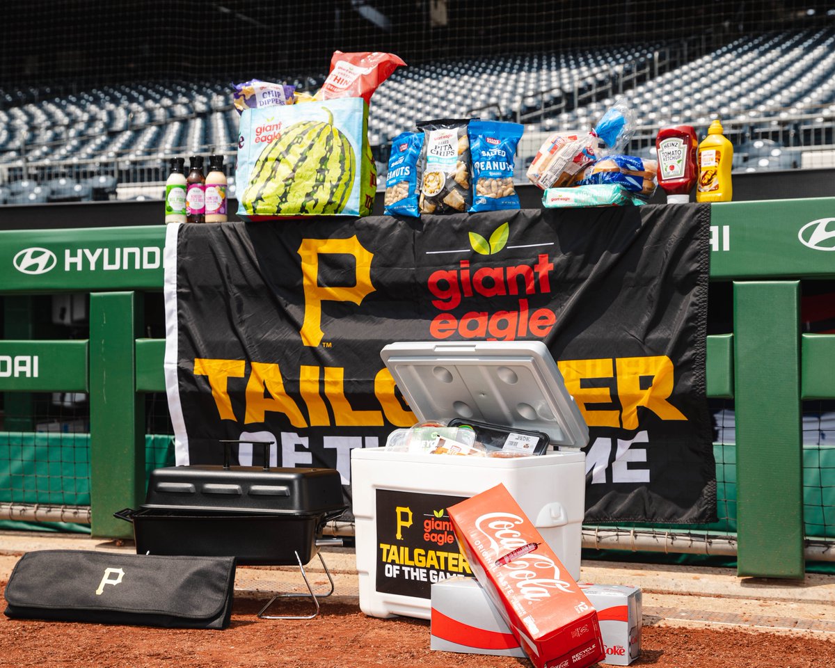 RETWEET THIS for a chance to win 10 tickets to the June 10th Pirates vs Mets game and a pre-game tailgate catered by <a href="/GiantEagle/">Giant Eagle, Inc.</a>!