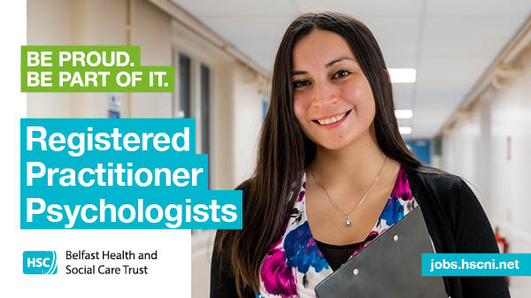 Belfast Health and Social Care Trust are now recruiting for a number of roles within the Psychological Services department.
For more information and to apply, please visit: jobs.hscni.net/News/87/job-op…

Closing date : Wednesday 7th June 2023 “Be Proud. Be Part of It.”