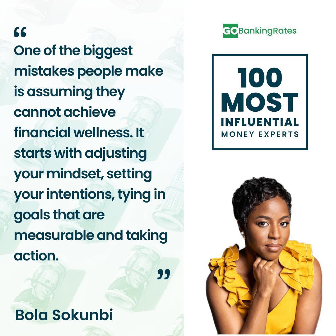 Congrats to our Expert of the Day, Bola Sokunbi!! The founder and CEO of @CleverGirlCGF is one of our #top100moneyexperts -- and if she's one of your go-to gurus, you should vote for her now. bit.ly/3OA7slq #clevergirlfinance