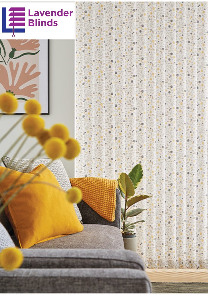 lavenderblinds's tweet image. Get the Perfect Balance of Privacy and Light with Vertical Blinds! #lightcontrol #windows