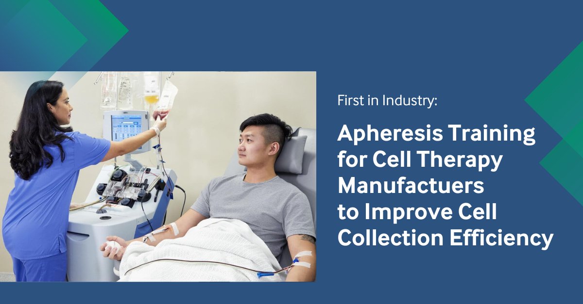 terumobct's tweet image. #Celltherapy manufacturers need to collect cells to help patients. ▶️Today, we announce the launch of the first-of-its-kind apheresis training program, Understanding the Cell Collection Ecosystem, aimed at this growing area of healthcare. #Cellgenetherapy bit.ly/3MwBSlR