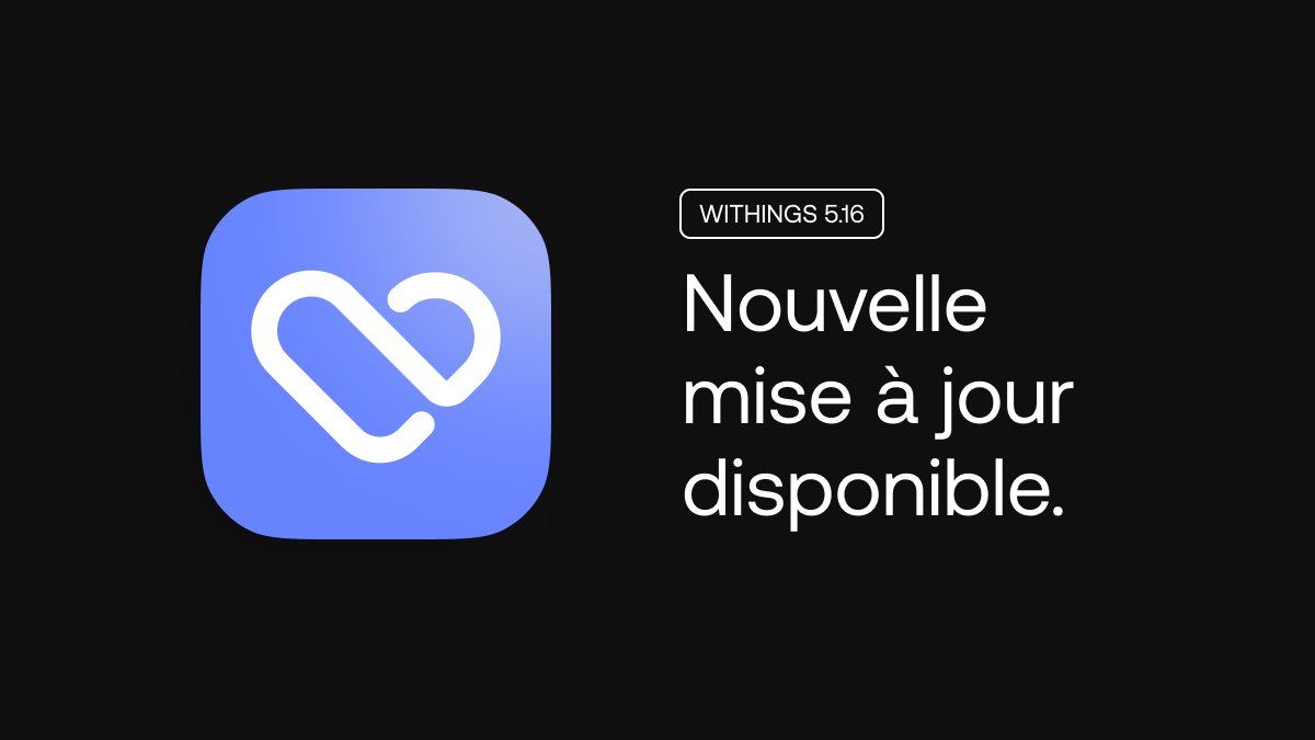 [iOS] Withings 5.16 vous aide à atteindre vos objectifs ! 📱

🦋 Catégories de santé dans l'onglet “Mesurer” 
🏋️ Suivi de vos entraînements en direct 
💯 Score d'amélioration de santé (Withings+)
🔃 Changement de missions (Withings+)

Plus de détails 👉 ow.ly/jw2J50OwxLE