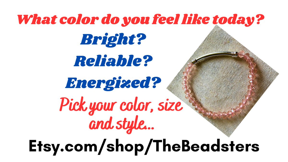 beadsters's tweet photo. #BeadsLookGoodOnYou #PowerOfColor
#BeadedBracelets
https://t.co/dKbCTtucgQ https://t.co/TdLASUaROQ