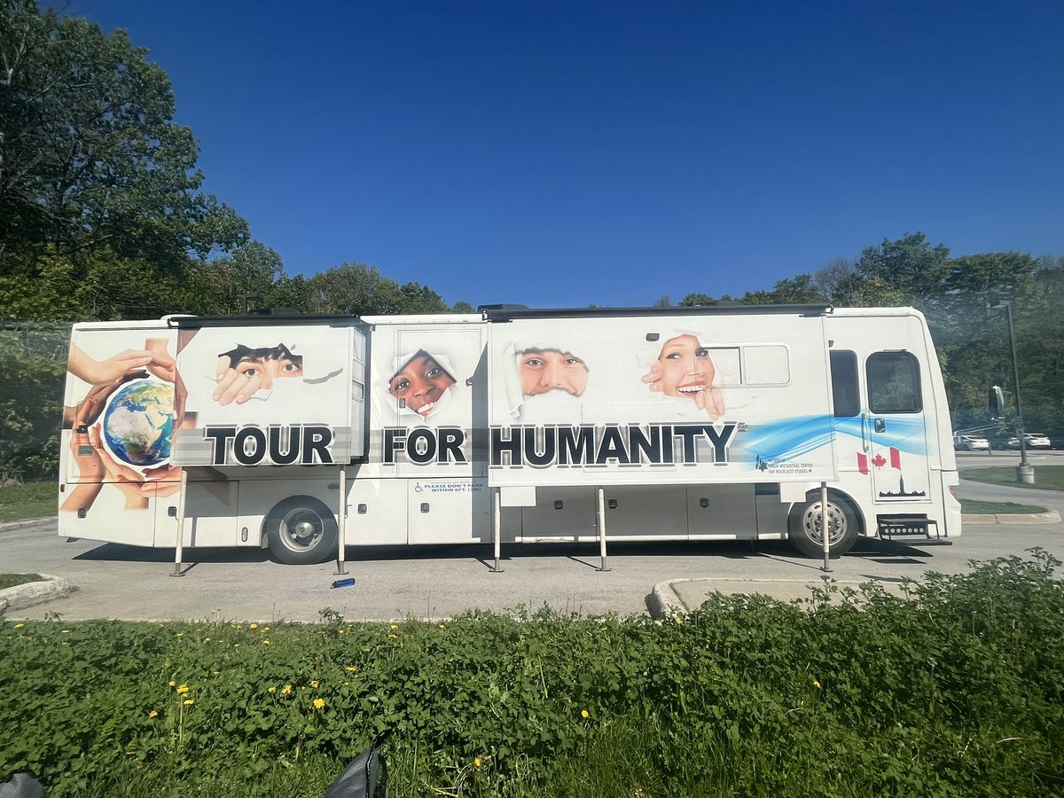 The <a href="/TourForHumanity/">Tour for Humanity</a> visited Twin Lakes today to provide important learning about Holocaust education and empowered students to raise their voices and stand up against hate and intolerance. #NeverAgain <a href="/TwinLakes_SS/">Twin Lakes Secondary</a> <a href="/SCDSB_Schools/">Simcoe County District School Board</a> <a href="/SCDSBequity/">SCDSB DEI/ML Department</a>