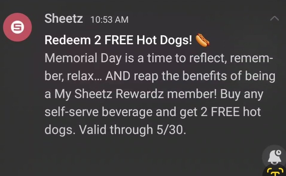 agruse's tweet photo. The sacrifices our men and women made to defend our country should never be tied to a giveaway and marketing campaign @sheetz. https://t.co/T5Da4MoMLr
