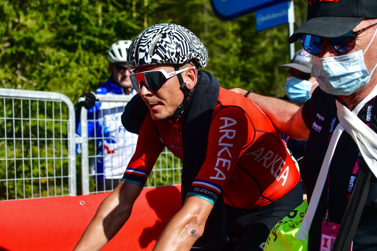 Warren Barguil 3ème à Val di Zoldo ! 🥉
#Giro