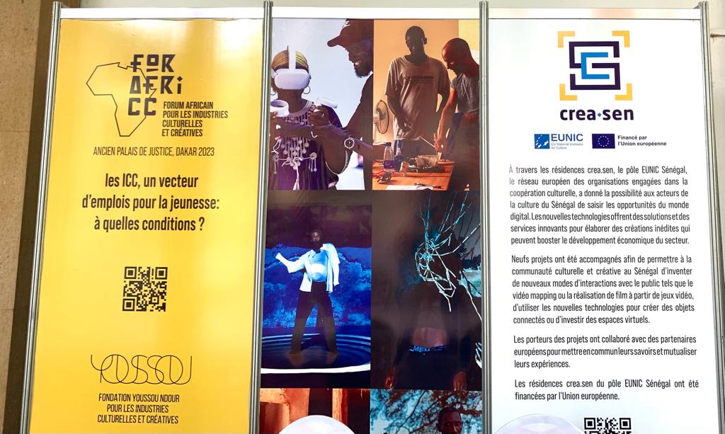 EUAmbSenegal's tweet photo. Je salue l'initiative remarquable prise par @YoussouNdourSN de lancer le  #Forafricc un espace très riche d'échanges sur le potentiel des #ICC sur #emploi de la #jeunesse, la formation professionnelle et l'inclusion sociale. #NioFar #AfricaDay https://t.co/YiXeF2bkry