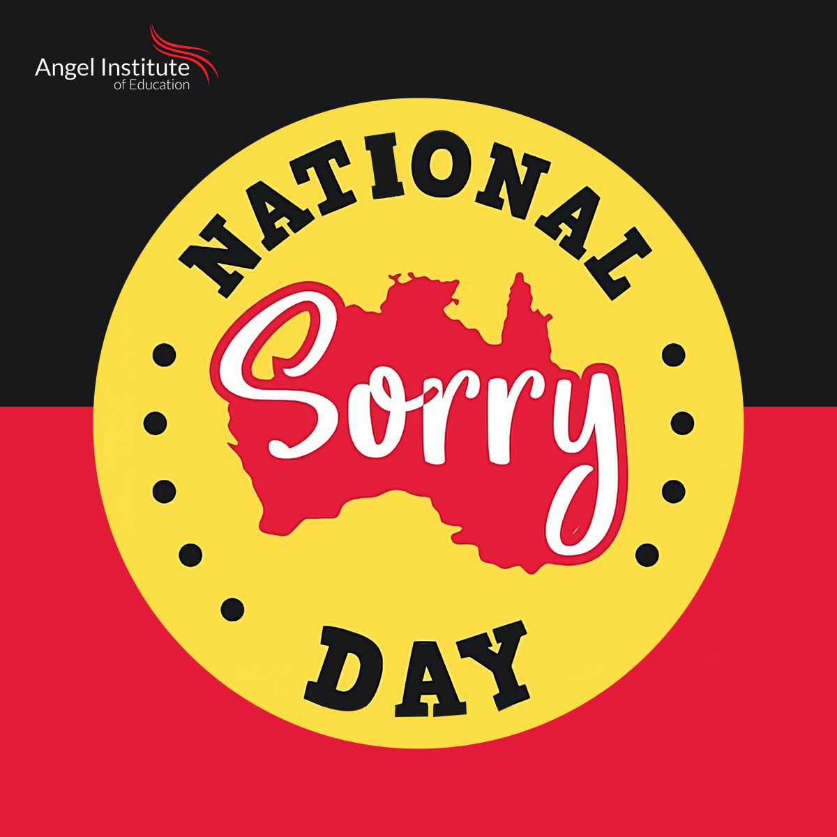 On this National Sorry Day, we come together to heal the wounds of the past, promote healing, and foster understanding among all Australians. 

#angelinstitute #RememberingThePast  #NationalSorryDay #HealingTogether #australia #ForgivenessAndUnity #StolenGenerations