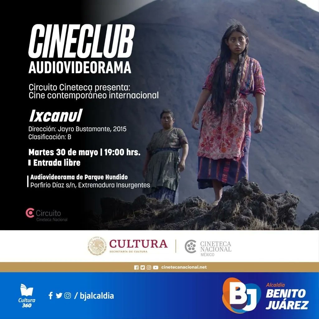 Primer largometraje del director Jayro Bustamante. Aborda el universo social de los grupos mayas a partir de un tratamiento íntimo y realista.
#CulturaBJ🎬
🗓️30 de mayo
⏰19:00 hrs.
📍 Audiovideorama del Parque Hundido
🎟 Entrada libre @CinetecaMexico