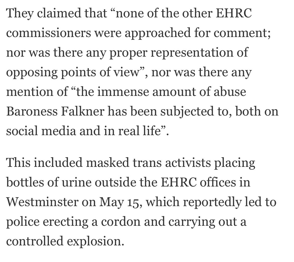 soniasodha's tweet photo. Strong words from a group of 54 peers who’ve written to Channel 4 to complain about lack of balance in its news coverage of what’s happening at the @EHRC.

https://t.co/kFxYXSWr6p https://t.co/0c3TXlAdsS