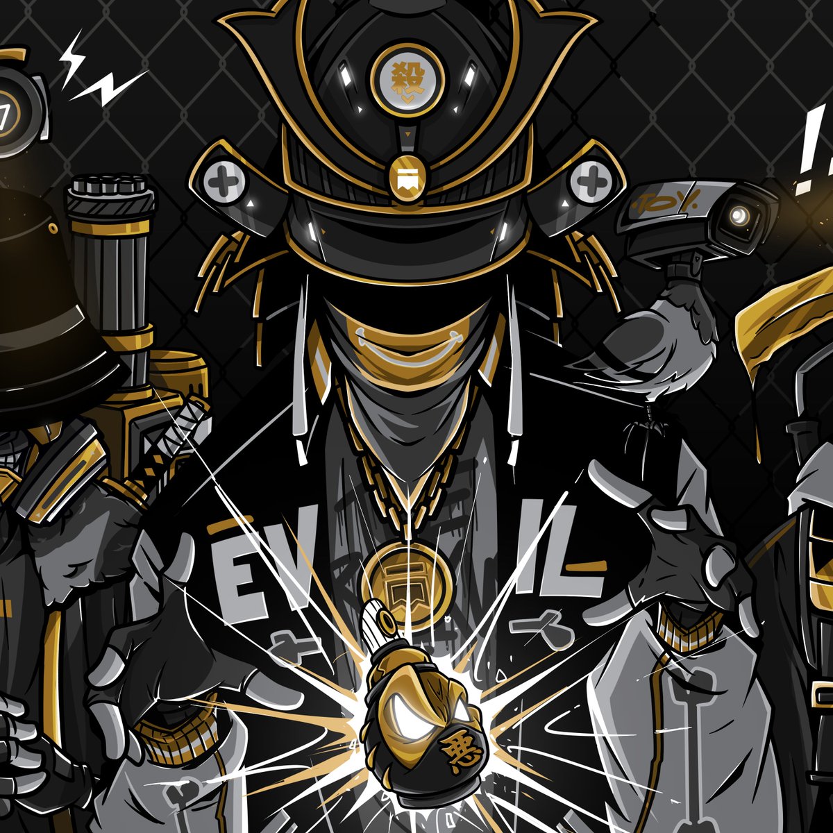 crackthetoy's tweet photo. GM legends! stay gold and keep burning 🏆🖤 https://t.co/MpwNJoJNsJ