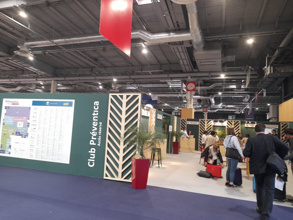 ValerieBrenugat's tweet photo. #PrevParis Une édition du salon @Preventica #Paris sous le signe de la #qualité de vie au travail, de la #santé et de la #sécurité #qvt https://t.co/s2kQZgXds3