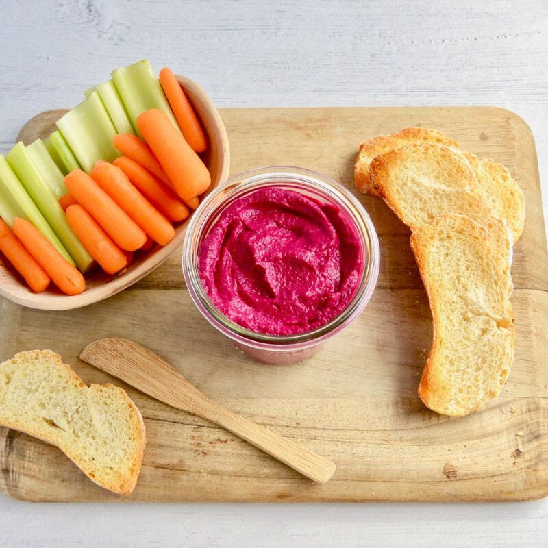 This colorful beet tahini dip is perfect to enjoy with chips, pita, veggies or as a sandwich spread. Grab the recipe via the link in our bio! 
.
.
.
#TheNutraMilk #Beet #BeetRecipe #BeetSpread #healthyliving #plantbasedliving #snackrecipe #healthysnackrecipe #healthyliving
