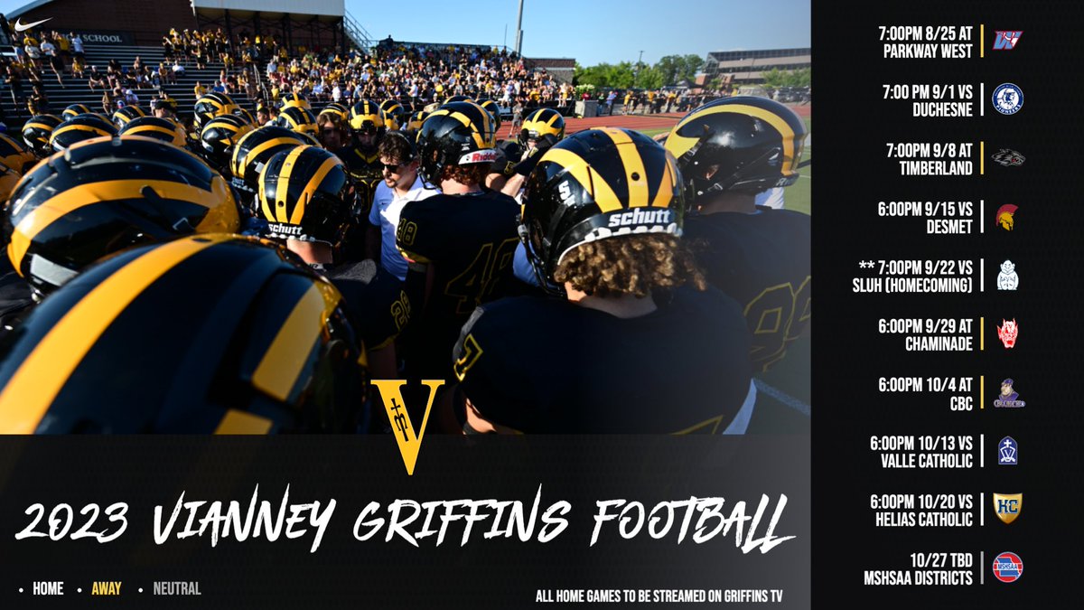 Who is ready for some Griffin football?!?! #TheGoldenStandard
