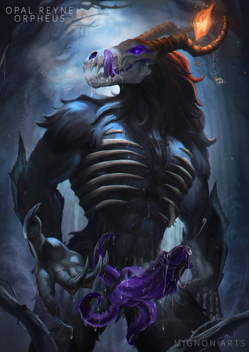 opalreyne's tweet image. Here&apos;s the NSFW version of Orpheus I showed last week! :p
Look at that Duskwalker dick 💗 Even his orbs are purple!
Commission art by: @Mignon_Arts 
Book: #asoultokeep 
Series: #duskwalkerbrides 
Author: #opalreyne
#monster
