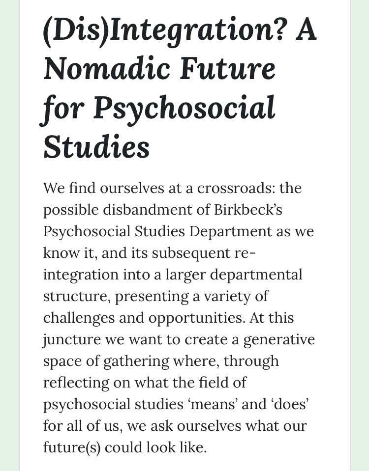 #NomadicFutures

Call for papers for the conference being organised by our graduate students on 19 June. Get involved!

docs.google.com/forms/d/e/1FAI…