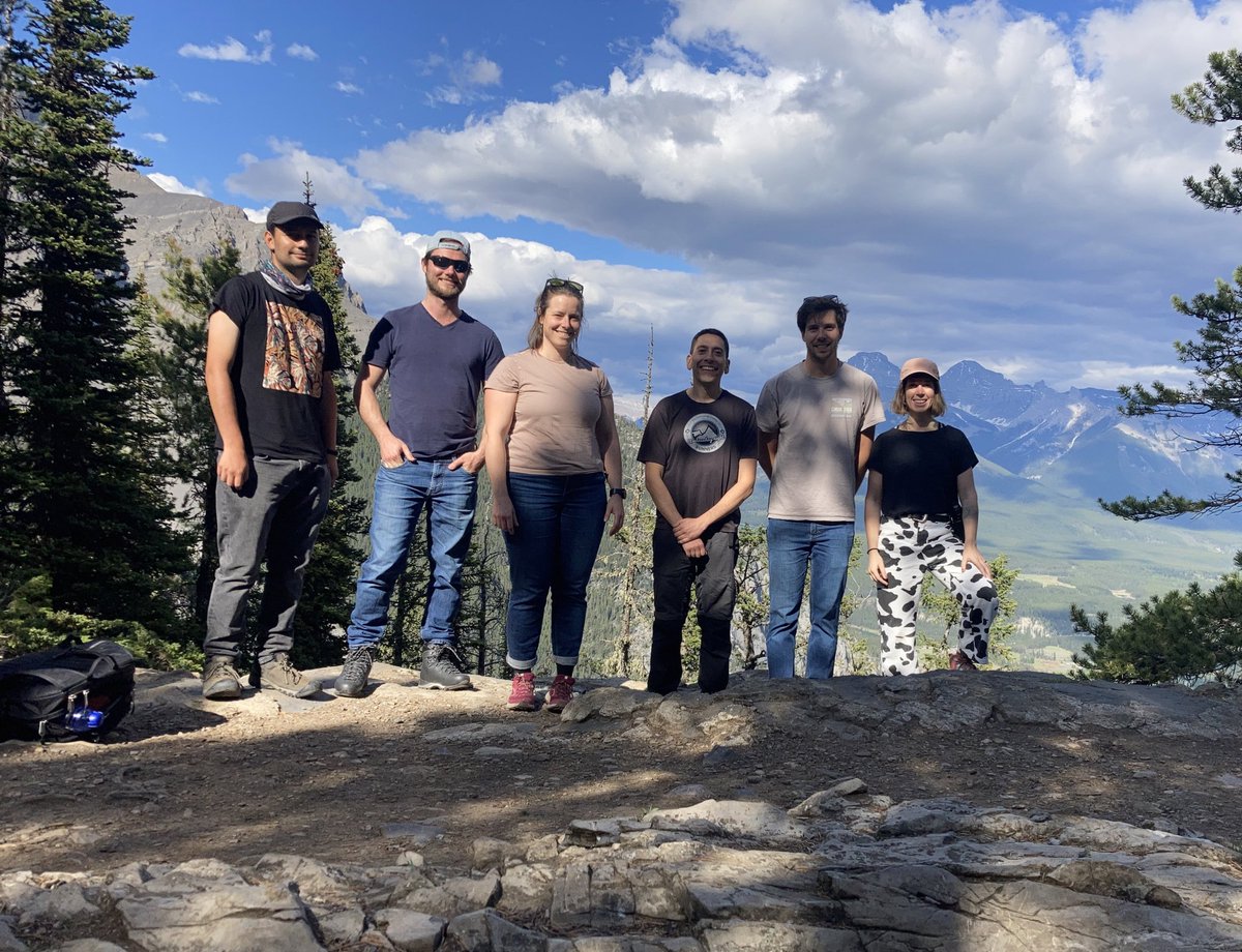 Computational Hydrology (@comphyd_earth) on Twitter photo This week we have the pleasure of welcoming <a href="/pamendoz/">Pablo Mendoza</a> at the Coldwater Lab in Canmore. Learning about Chilean hydrology and showing Pablo the hydrology in our backyard 💧 This week we have the pleasure of welcoming <a href="/pamendoz/">Pablo Mendoza</a> at the Coldwater Lab in Canmore. Learning about Chilean hydrology and showing Pablo the hydrology in our backyard 💧