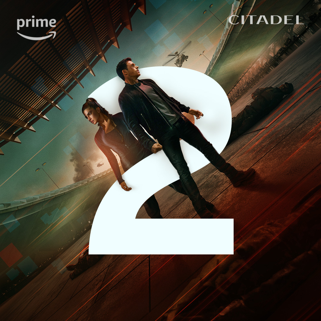 #CitadelOnPrime is officially set to return with season 2, directed by Joe Russo.