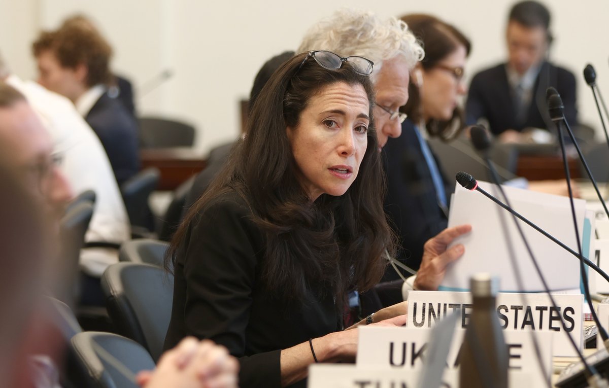 State AVC Bureau on Twitter "A/S Mallory Stewart spoke to responsible use of AI at the 