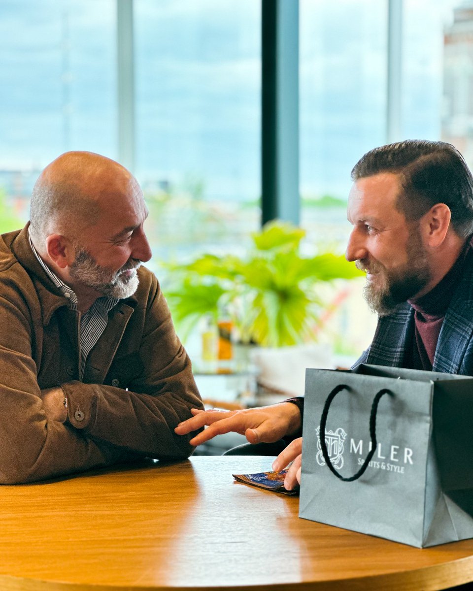 Enjoyed meeting and sharing some whiskey with Tom Miler a few weeks ago. I'm impressed by what he's doing in sharing his passion for American Whiskey in Poland. Can't wait to see you again soon my friend!