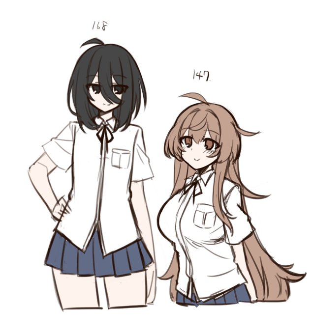 雛子と親友の詩乃 