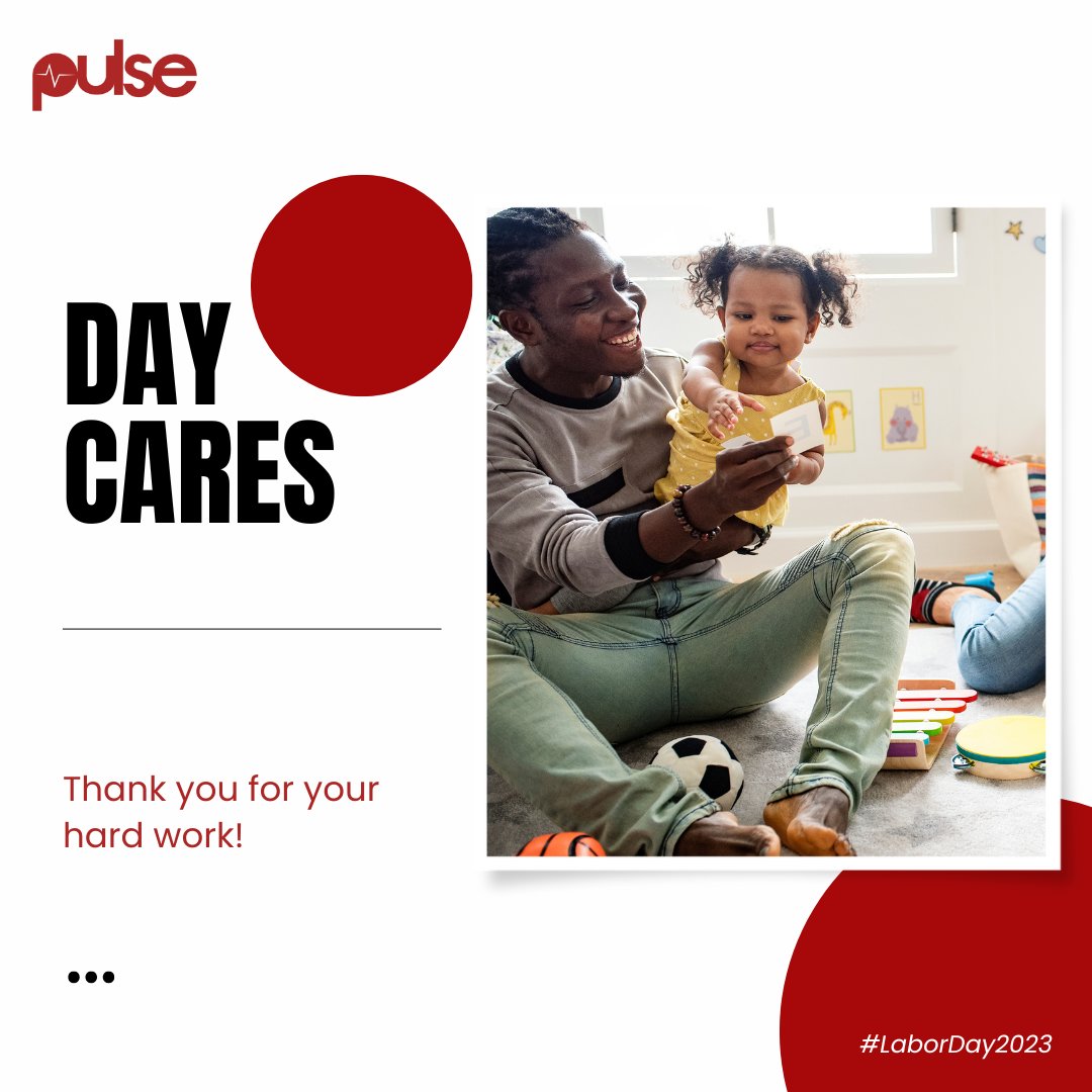 For people who have busy schedules, day cares help in taking care of young ones. We appreciate you all for coming through kila wakati ❤️

#WeArePulse #LaborDay2023