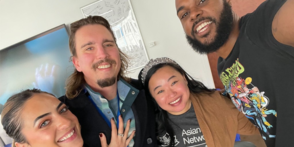 We’ve been celebrating #AAPI Heritage Month across Indeed with our Asian Network Inclusion Resource Group (IRG).

Read stories from members who share what this IRG means to them and the importance of joining! indeedhi.re/3oxjW2z

#BelongatIndeed #InsideIndeed